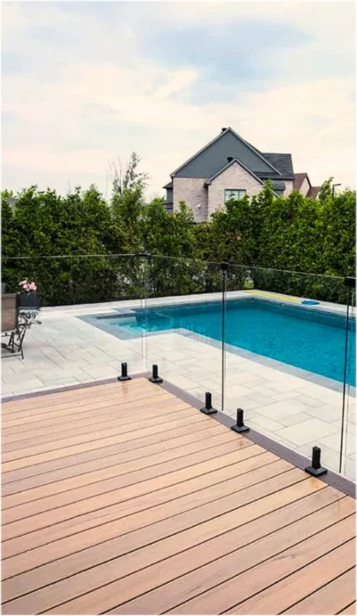 deck composite rampes