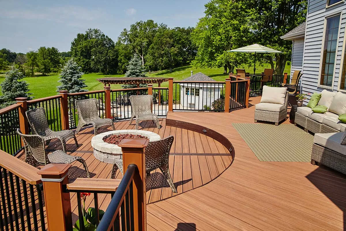 deck en composite luxueux