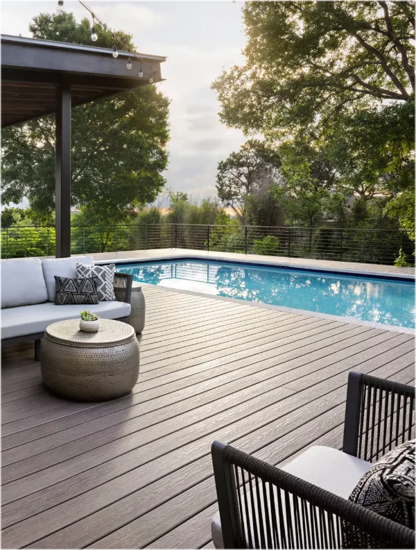deck en composite luxueux